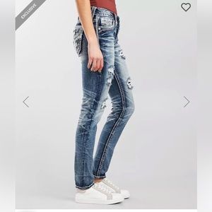 Rock Revival jeans- Kayla low rise skinny stretch size 30 length x 29 waist
